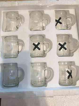 Рюмки крестики-нолики 