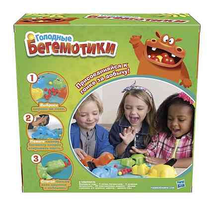 Настольная игра голодные бегемотики 