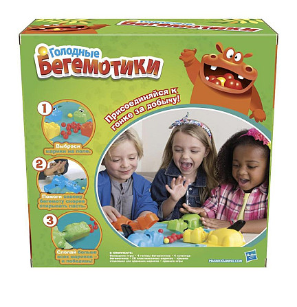 Настольная игра голодные бегемотики  - изображение 3