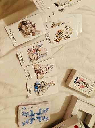 Таро новые. Пограничных миров на русском. С книгой 