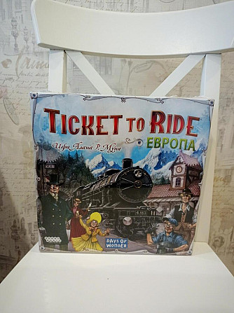 Настольная игра Билет на поезд. Европа  - изображение 1