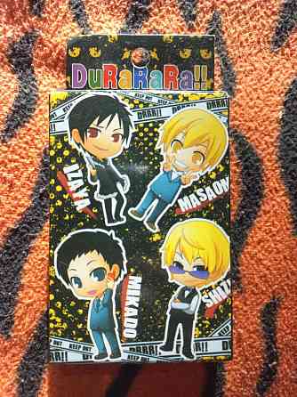 Карты по аниме Durarara / Дюрарара 