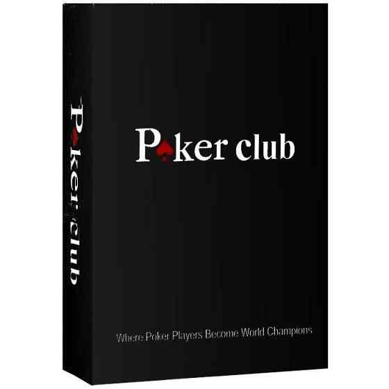 Карты для покера "Poker Club" (пластиковые) 