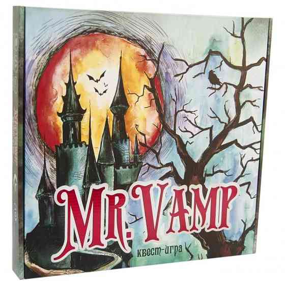 Настольная квест-игра "Mr. VAMP" мистер вампир 