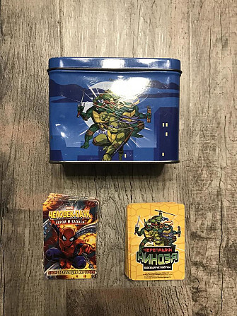 Карты черепашки-ниндзя и человек паук  - изображение 1