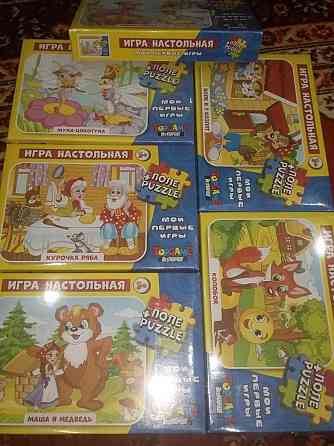 Настольные игры +пазл 3+ 