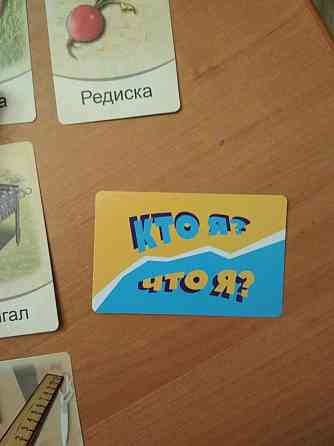 Карточная игра ,,Кто я, Что я,, 