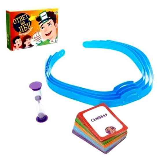 Настольная игра на угадывание слов «Ответ на лбу» 