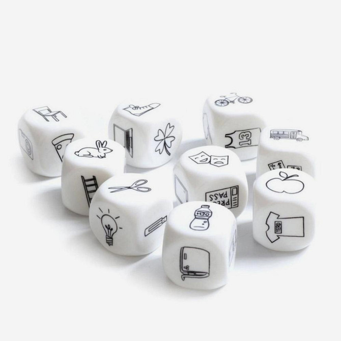 Кубики «Сочини историю» новый  - изображение 2