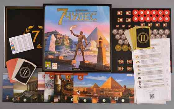 Настольная игра 7 чудес (новая, в пленке) 