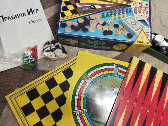 Настольные игры и морской бой 