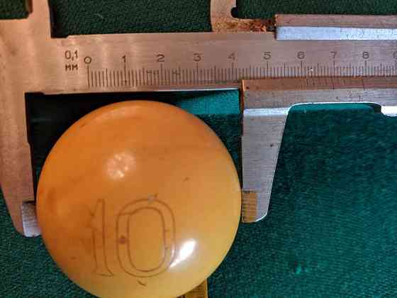 Бильярдные шары СССР кость,арамит 