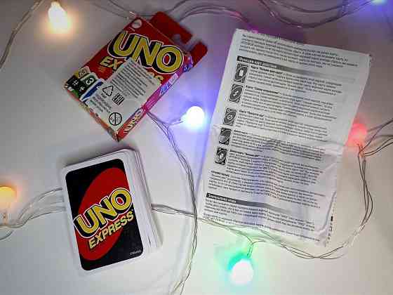 Настольная карточная игра UNO EXPRESS Mattel 
