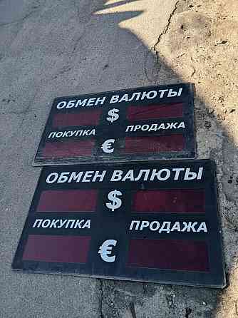 Светодиодное табло обмена валют 