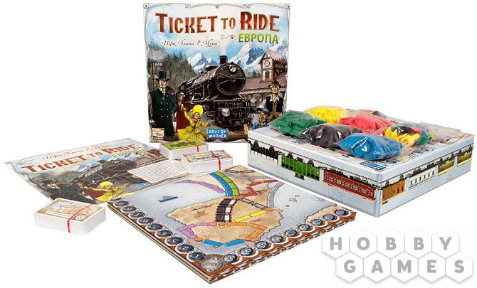 “Ticket to Ride”. Европа. Игра настольная  - изображение 2