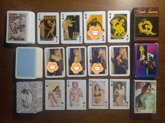 Игральные карты эротические 