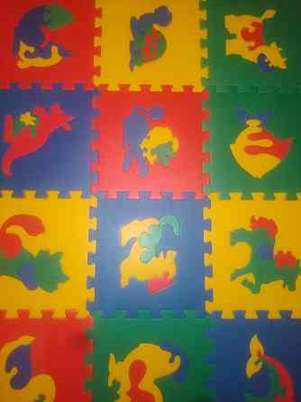 игры,коврик пазл 