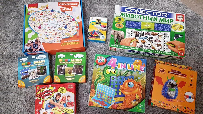 Настольные игры для детей пакетом  - изображение 1