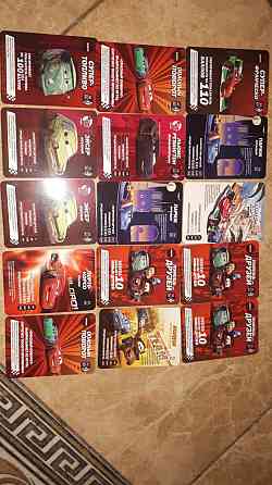 Карточки Тачки 