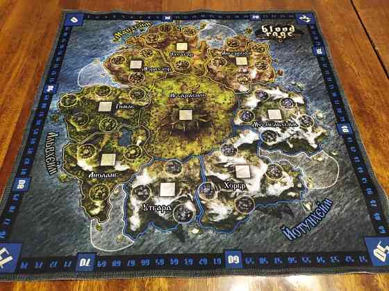 Кровь и ярость коврик плеймат Blood rage playmat 