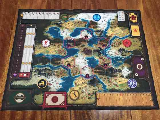 Настольная игра Серп коврик плеймат Scythe playmat 