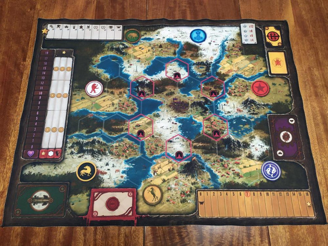 Настольная игра Серп коврик плеймат Scythe playmat  - изображение 1