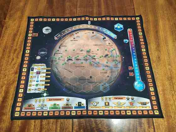 Покорение марса плеймат Mars terraforming playmat 