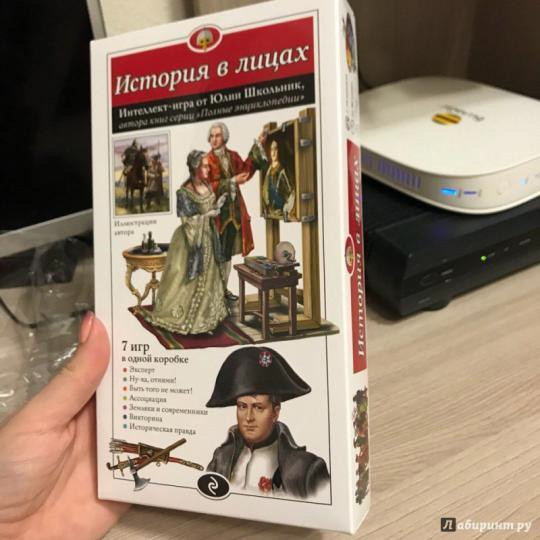 История в лицах настольная игра  - изображение 1