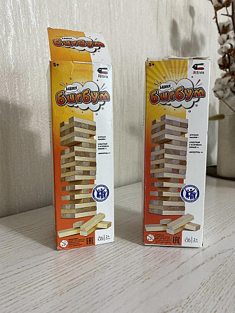 Игра настольная Attivio Башня Бигбум Аналог Jenga  - изображение 1