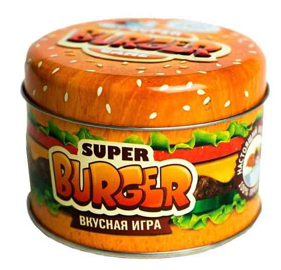 Настольная карточная игра Super Burger Супербургер 