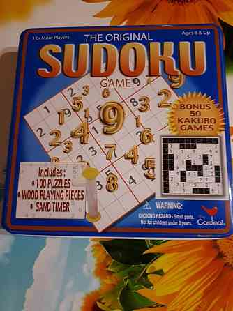 Настольная игра "Судоку" 