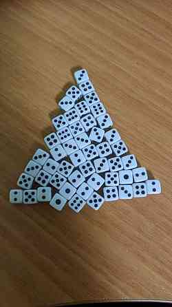 Игральные кубики (кости, зары) 7 мм 