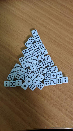 Игральные кубики (кости, зары) 7 мм  - изображение 1