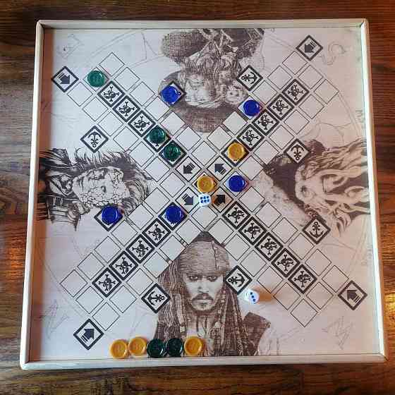 Ludo, Парчиз, Шешбеш - Пираты Карибского Моря 