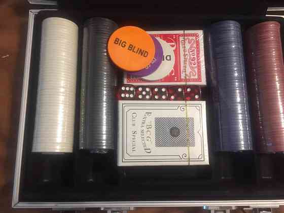 Набор для покера в кейсе 