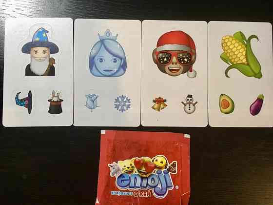 Карточки-наклейки игральные Комбо-Вомбо 