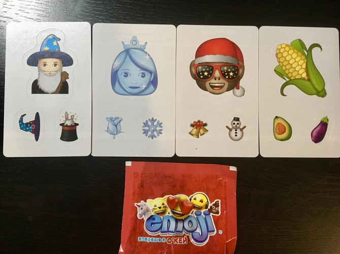 Карточки-наклейки игральные Комбо-Вомбо  - изображение 1