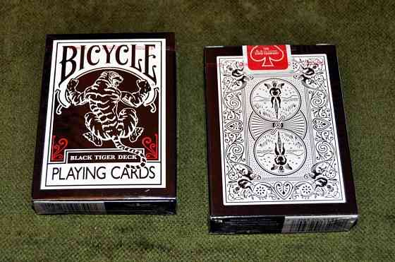 Карты Bicycle Black Tiger 