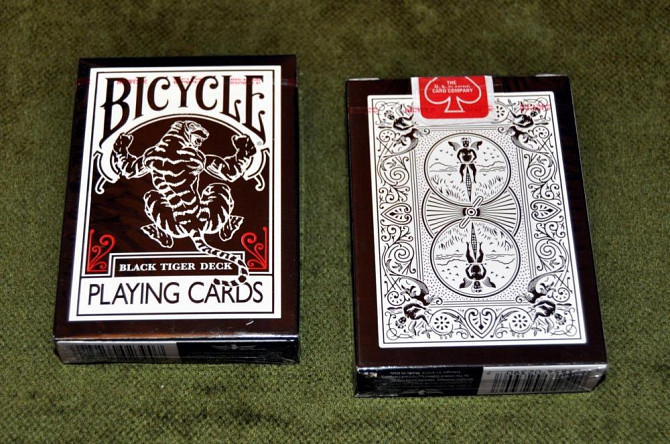 Карты Bicycle Black Tiger  - изображение 1