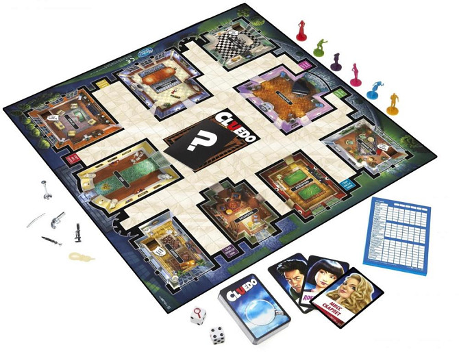 Настольная игра (Cluedo, Клуедо)  - изображение 3