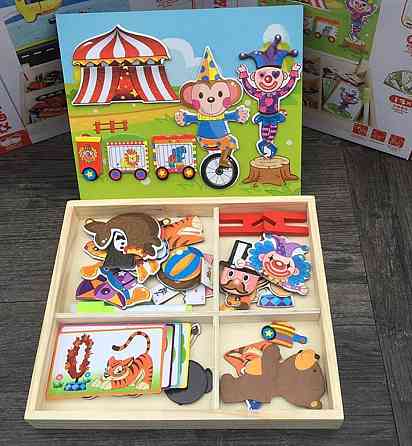 Магнитный конструктор "ЦИРК" 