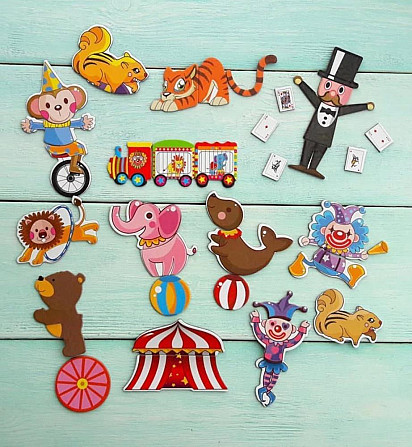 Магнитный конструктор "ЦИРК"  - изображение 4