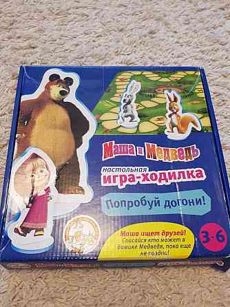 Игра-ходилка Маша и Медведь 