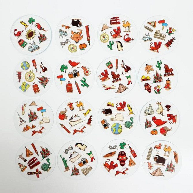 Настольная игра «Дуббль Вокруг света», 20 карт  - изображение 3