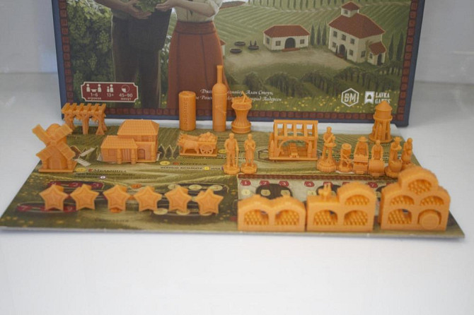 Набор миниатюр для игры "Виноделие"  - изображение 3