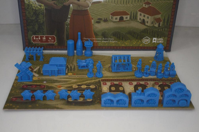 Набор миниатюр для игры "Виноделие"  - изображение 2