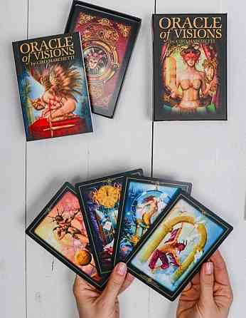 Гадальные Карты ОРАКУЛ ВИДЕНИЙ Чиро Маркетти 