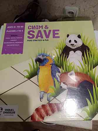 Claim and save детская настольная игра 