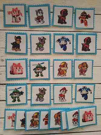 Игра "Мемори" щенячий патруль 