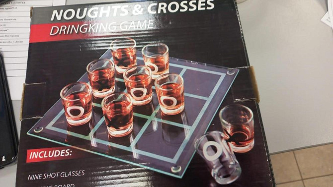 Игра Крестики нолики алкогольная (Новая )  - изображение 1
